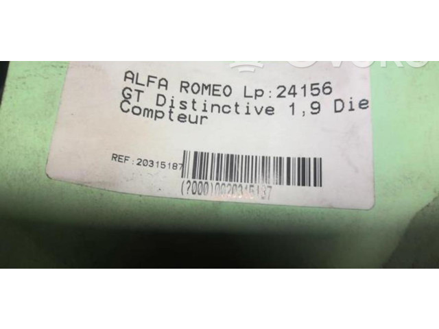 Панель приборов 156050197 Alfa Romeo GT