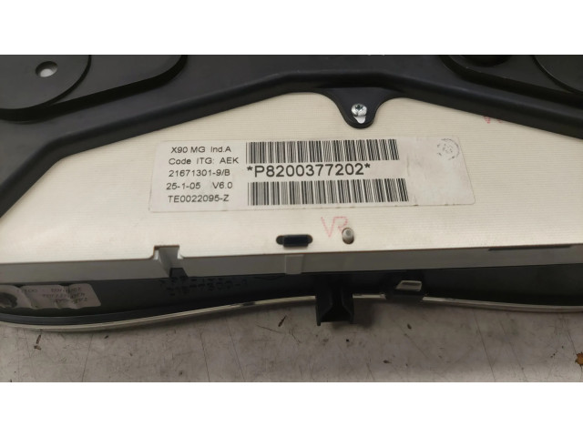 Панель приборов 8200377202, TE0022095Z   Dacia Logan I       