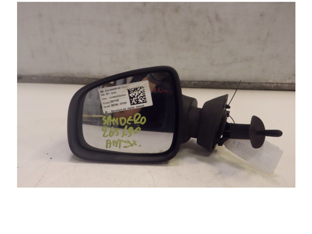 Зеркало электрическое        Dacia Sandero  2008 - 2012 года   