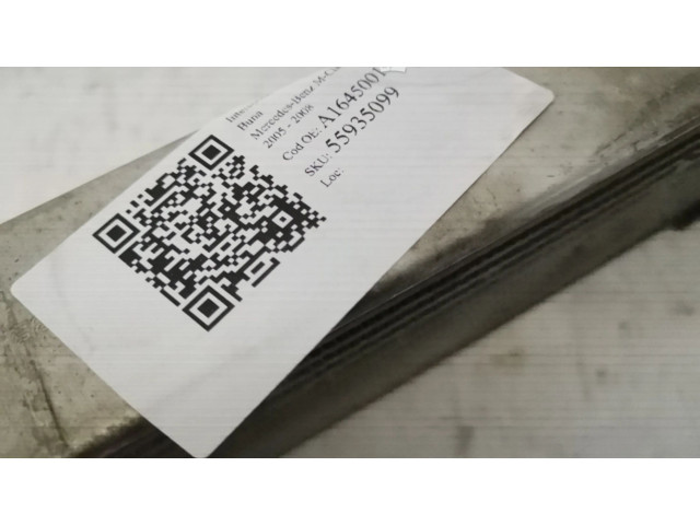 Интеркулер  A1645001900   Mercedes-Benz ML W164 