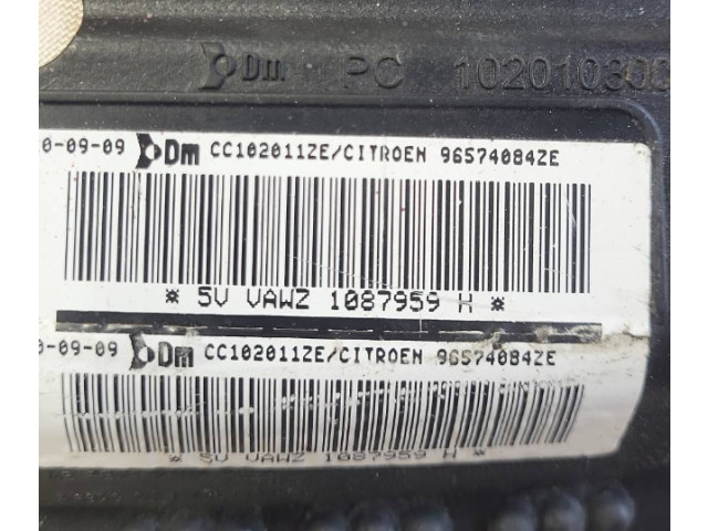 Подушка безопасности в сиденье 96574084ZE, 102010300 Citroen C2