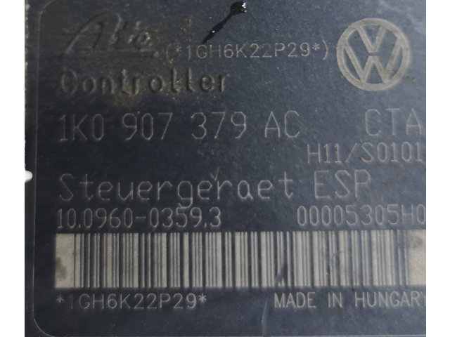 Блок АБС 1K0907379AC, 00005305H0 Volkswagen Golf Plus 2005 - 2013 года