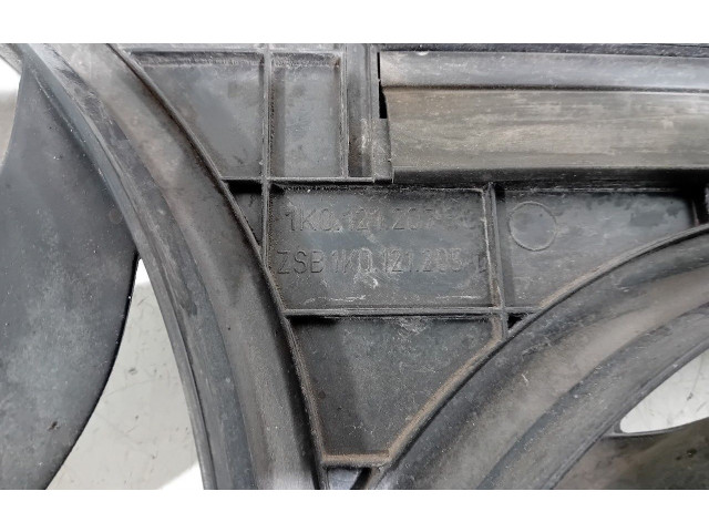 Вентилятор радиатора     1K0121205    Skoda Yeti (5L) 