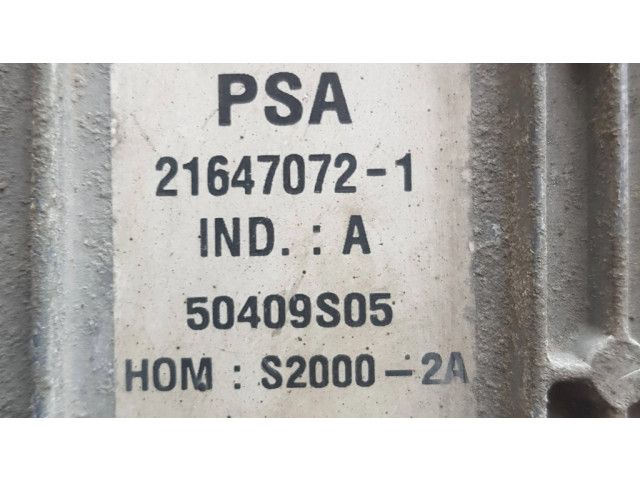 Řídící jednotka 50409S05, S20002A   Citroen Berlingo 2005