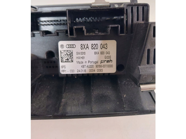 Блок управления климат-контролем 8XA820043 Audi A1