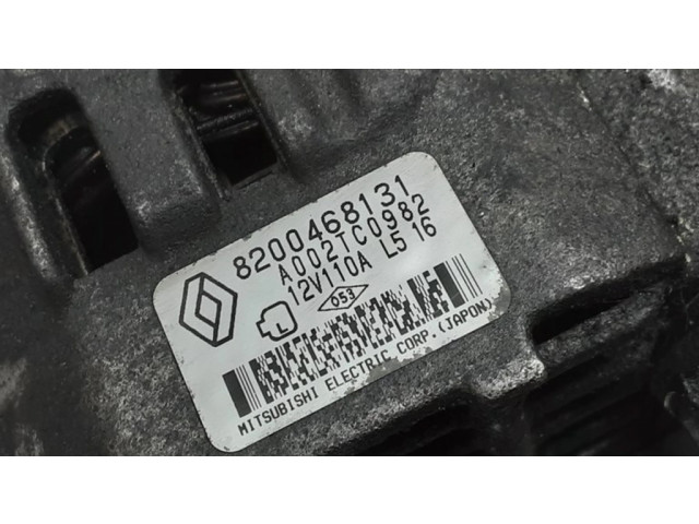 Генератор 8200468131, A002TC0982   Nissan Kubistar 1.5     