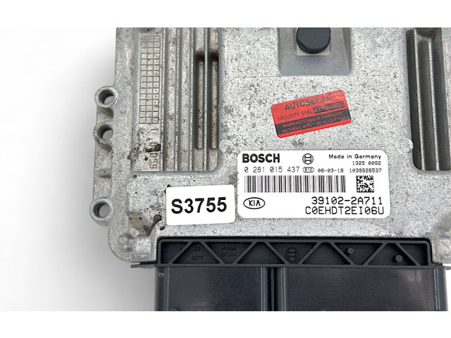 Блок управления двигателя 391022A711, 39102-2A711 KIA Ceed
