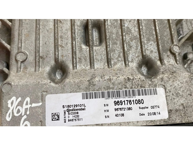 Řídící jednotka 9691761080, S180129101L Citroen Jumper 2014