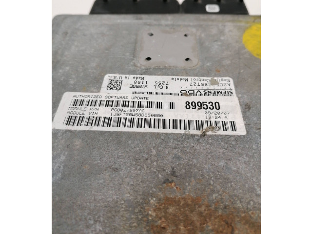 Блок управления двигателя P68027207AC, 899530 Jeep Compass