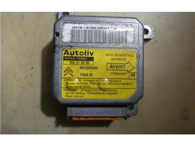 Блок подушек безопасности Citroen Berlingo