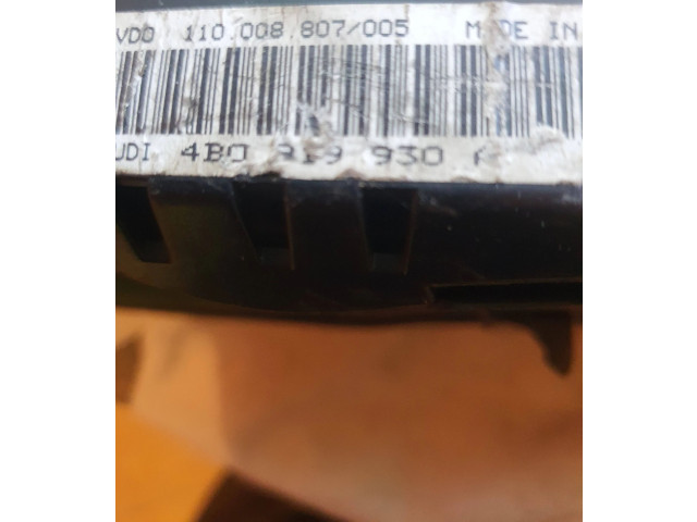 Панель приборов 4B0919930a, 110008807005   Audi A6 S6 C5 4B       