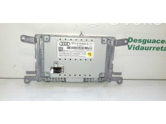 Дисплей 8T0919603G Audi Q5 SQ5