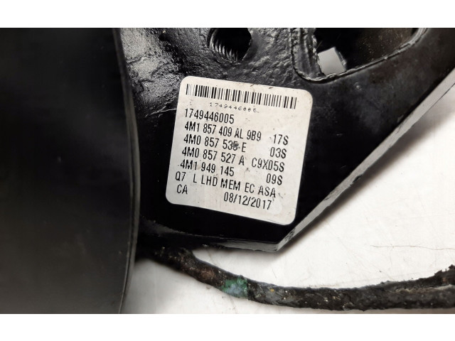 Zpětné zrcátko Audi Q7 4M 2015 4M1857409AL9B9, 15PIN