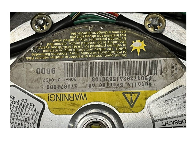 Подушка безопасности водителя 570674000, PFMPT10457   Saab 9-5