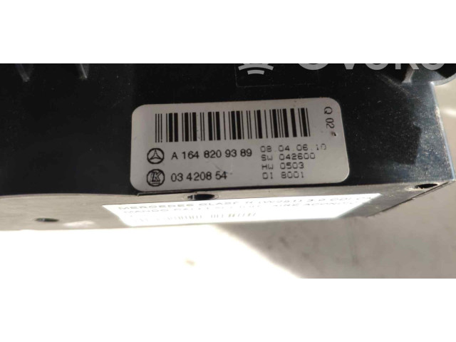 Блок управления климат-контролем A1648209389   Mercedes-Benz R W251