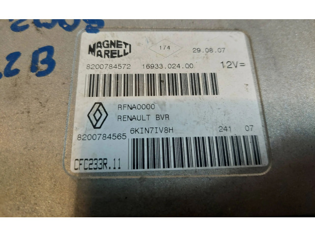 Блок управления коробкой передач 8200784572, 8200784565 Renault Clio III