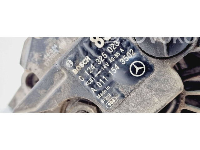 Генератор A0111543502, 0124325023   Mercedes-Benz A W168      