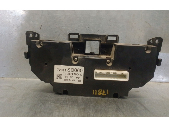Модуль блока управления кондиционером 72311SC060, T1007170D Subaru Forester SH