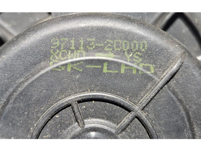 Вентилятор печки    971132C000   Hyundai Coupe
