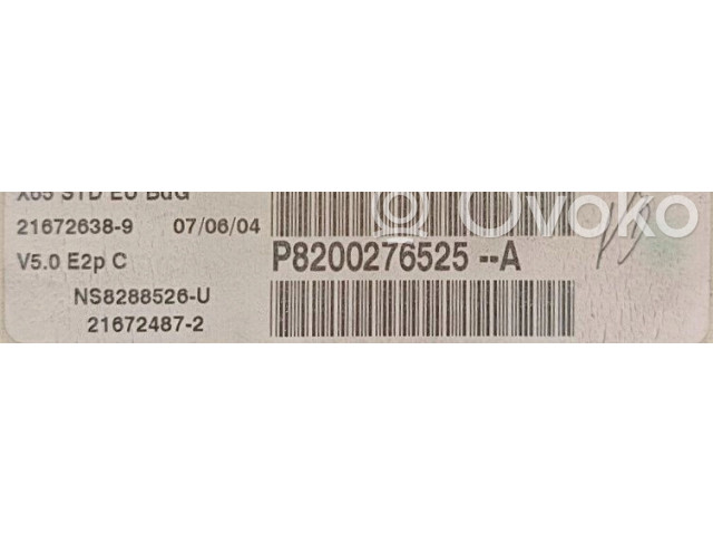 Блок управления    Renault Clio II