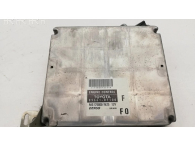 Řídící jednotka 896610F100, 13969132   Toyota Corolla Verso AR10 2006