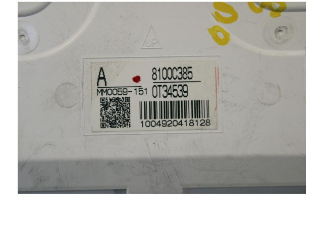 Панель приборов 81000385 Mitsubishi Outlander