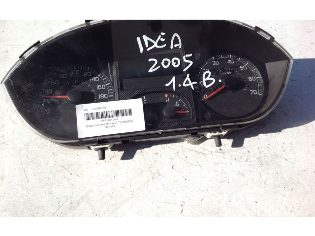 Панель приборов Fiat Idea