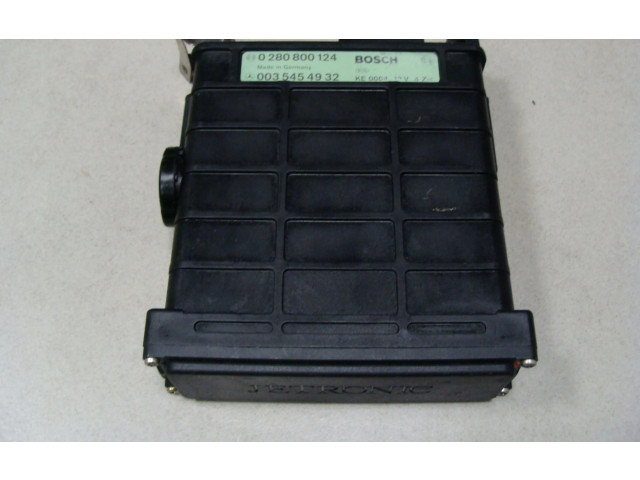 Turbodmychadlo Блок управления двигателем ECU 0280800124 Mrcedes-Benz E W124