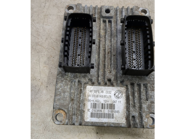 Řídící jednotka 51891845, 0103899   Fiat Punto (199) 2011