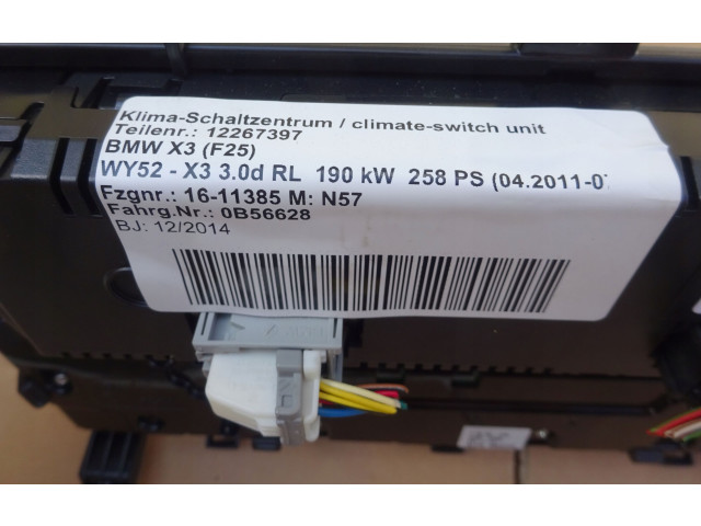 Блок управления климат-контролем 9359802 BMW X3 F25