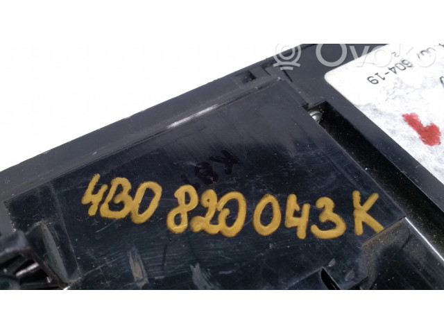 Блок управления климат-контролем 4B0820043K Audi A6 Allroad C5