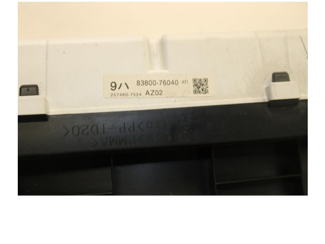 Přístrojová deska Lexus CT 200H 2010 8380076040