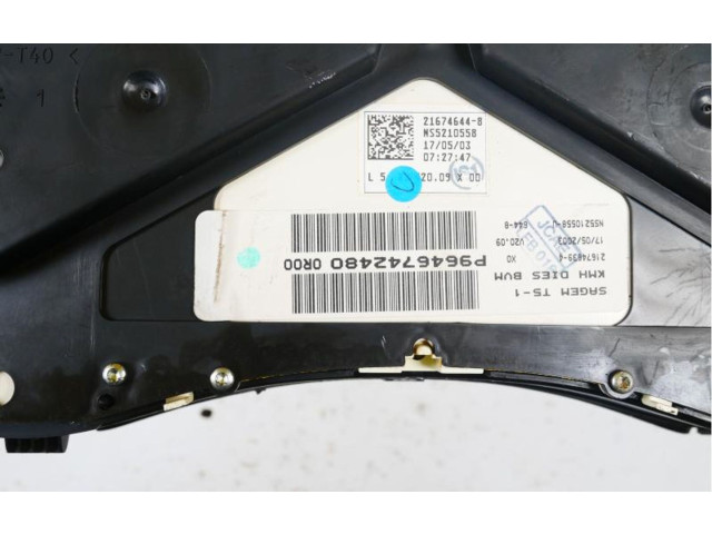 Спидометр (приборный щиток) P9646742480 Peugeot 307 2000