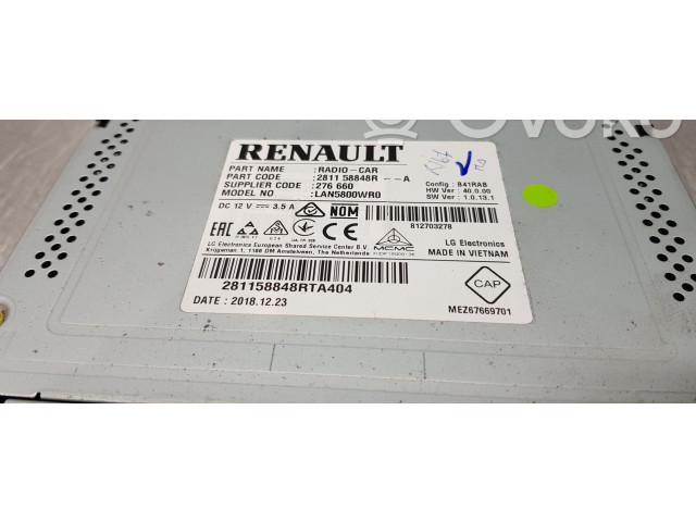 Дисплей 281158848R Dacia Lodgy