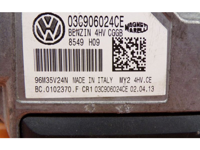 Блок управления двигателя 03C906024CE, 03C906024CE Skoda Fabia Mk2 (5J)