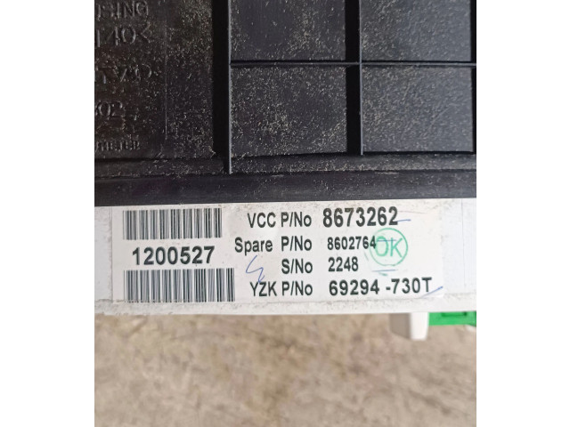 Панель приборов 8602764, 69294730T Volvo S60
