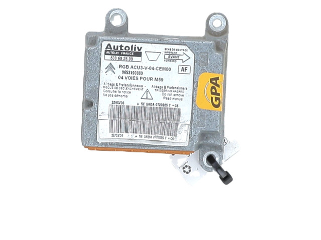 Блок подушек безопасности 9828499880 Citroen Berlingo