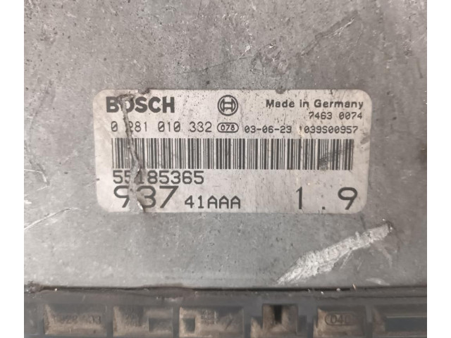 Блок подушек безопасности 55185365   Alfa Romeo 166