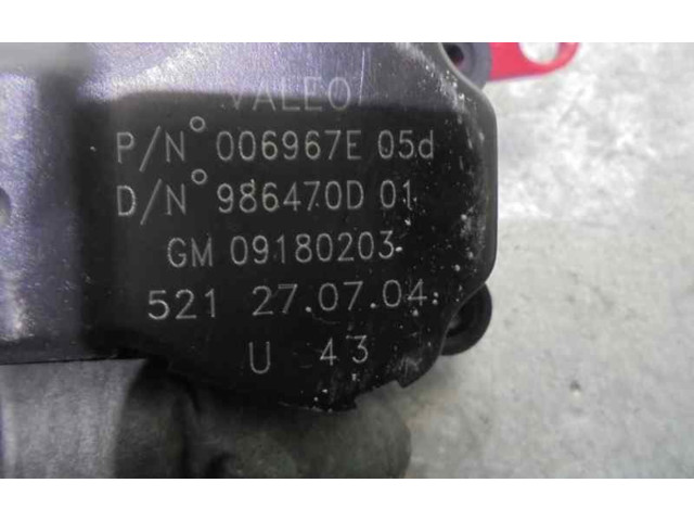 Вентилятор печки 09180203, 006967E Saab 9-3 Ver2