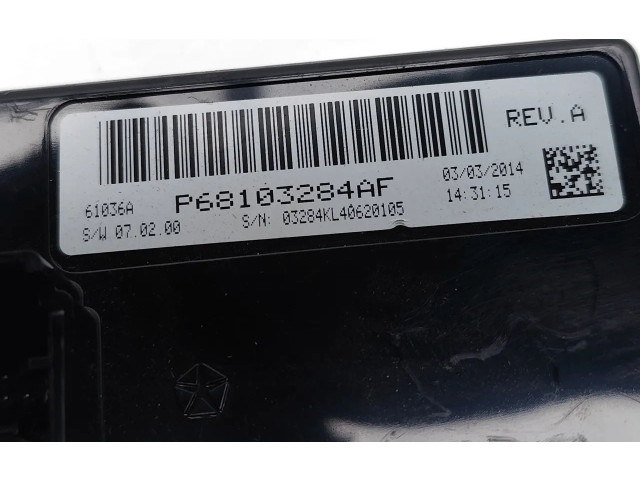 Блок управления климат-контролем P68103284AF   Jeep Cherokee