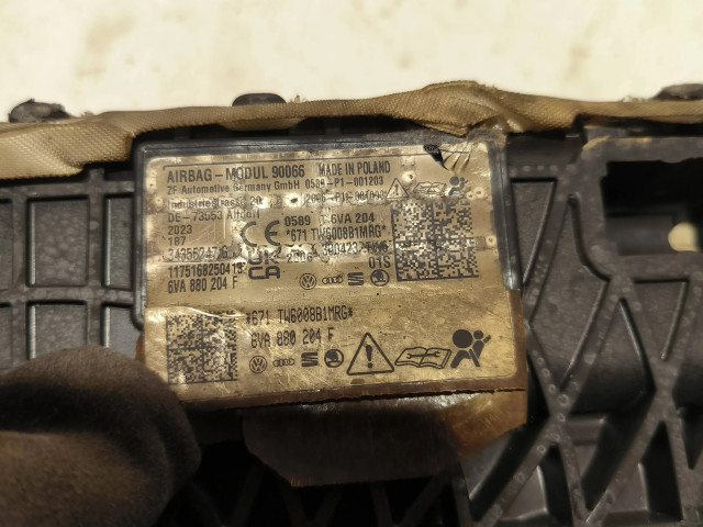 Подушка безопасности пассажира 6VA880204F   Skoda Fabia Mk4 (6VA)