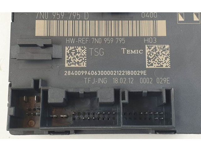 Блок комфорта 7N0959795D Skoda Yeti (5L)