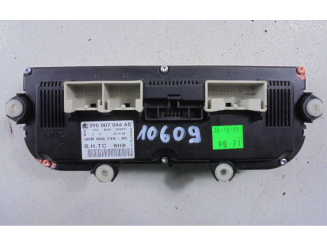 Блок управления климат-контролем 3T0907044AS, 3T0907044AS Skoda Octavia Mk2 (1Z)