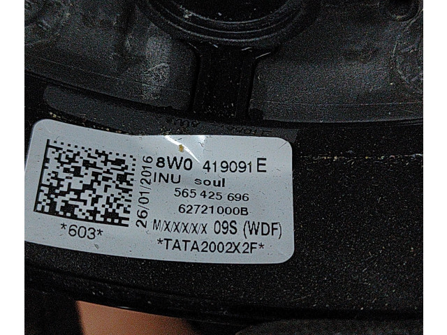 Volant Audi A4 S4 B9 8W 2016 8W0419091E  