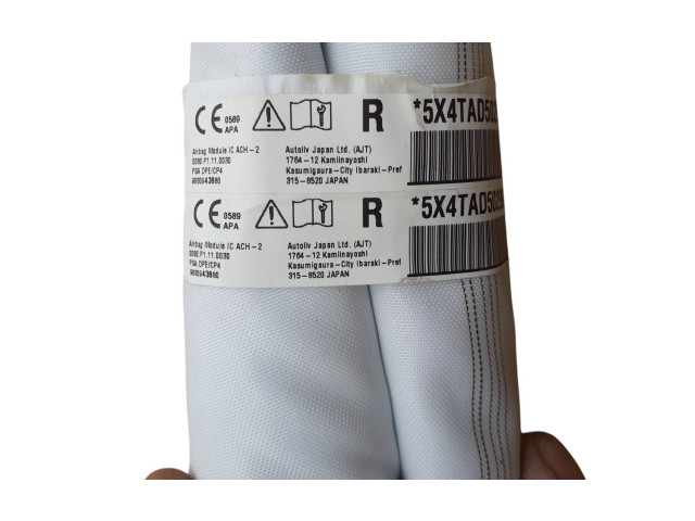 Боковая подушка безопасности 9830943880, 5X4TA05V Citroen DS4