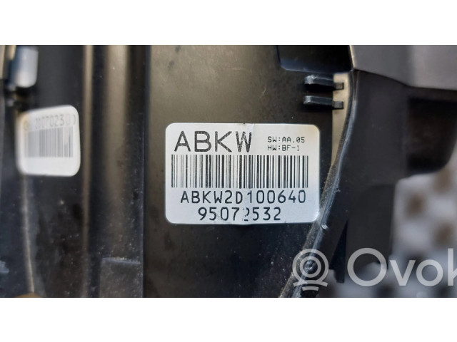 Přístrojová deska Chevrolet Aveo 2012 95072532, ABWW2D100640