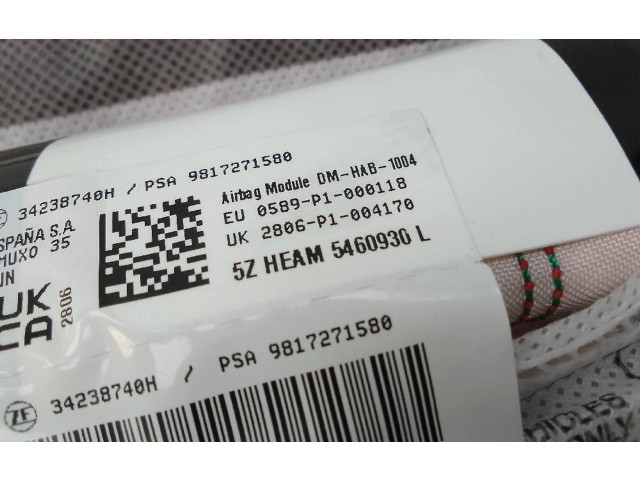 Боковая подушка безопасности 9817271580   Citroen Berlingo