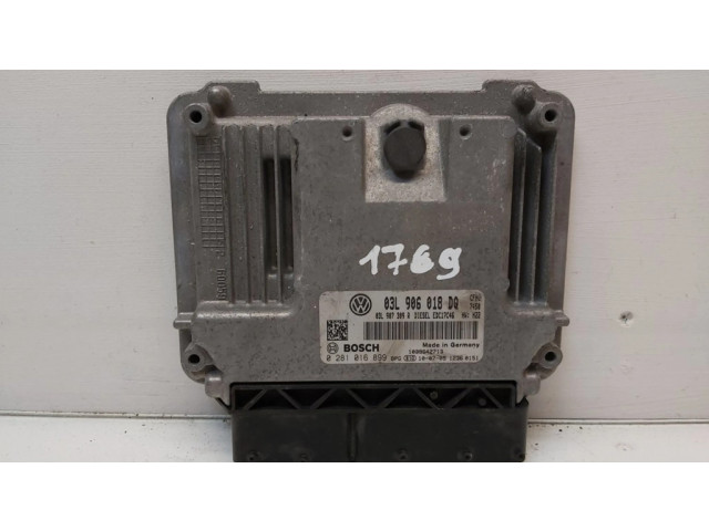 Блок управления двигателя 03L906018DQ Volkswagen Touran I