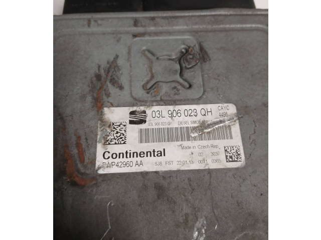 Řídící jednotka 03L906023QH, 03L906023Q Seat Toledo IV (NH) 2014