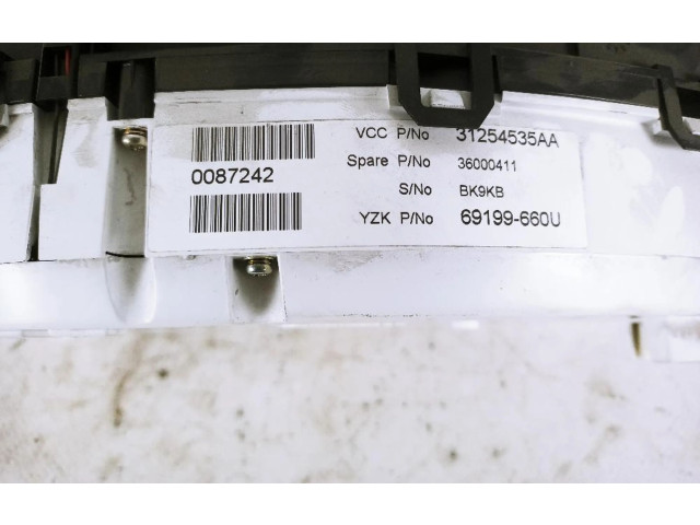 Панель приборов 31254535AA   Volvo S80       